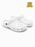 HONU COMFORT Women, Men, Toddlers Classic Korean Clogs in Whitte Non-Slip Sandals + FREE Jibbitzs