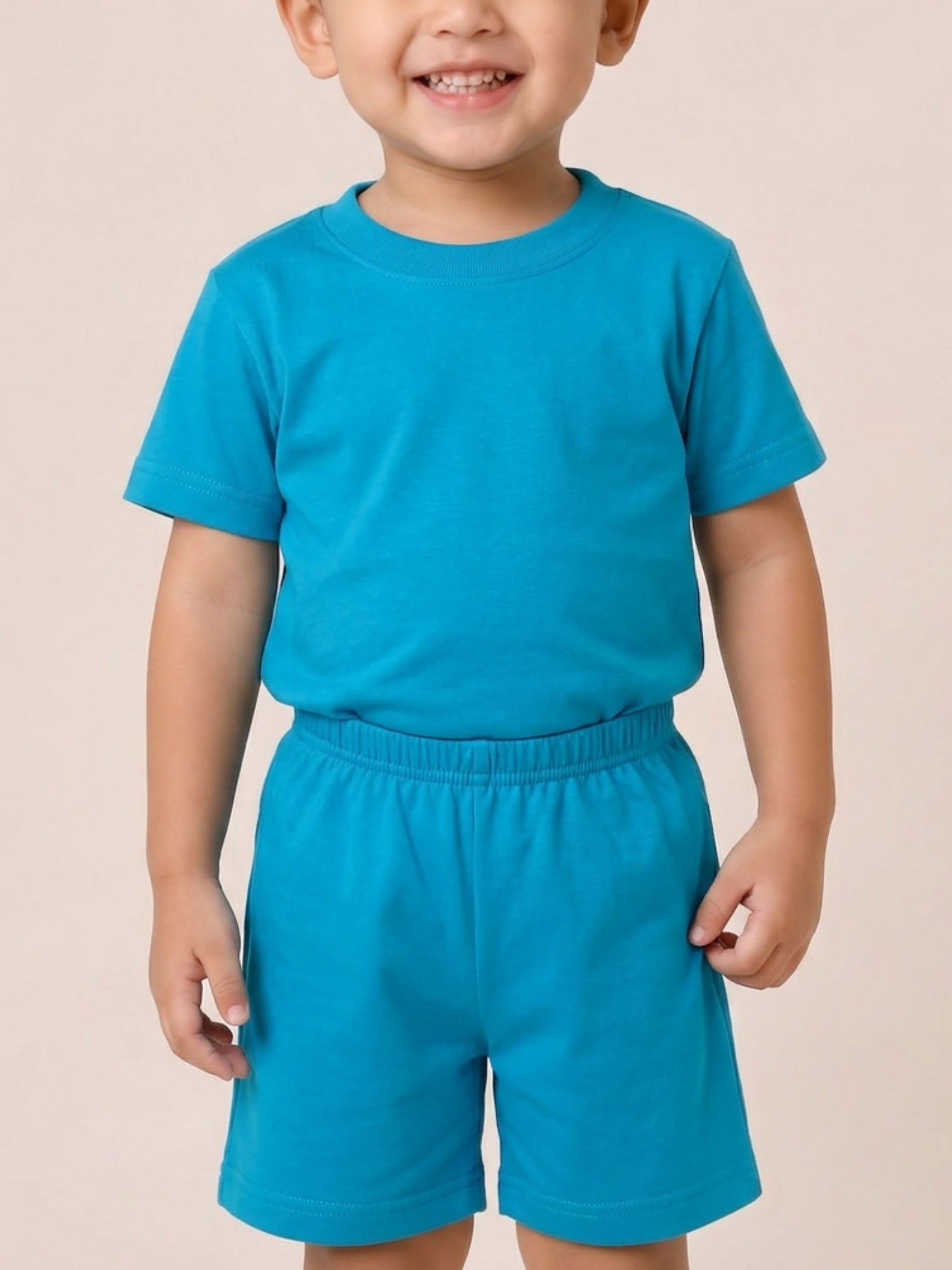 Honu Comfort Terno Unisex Kids Tshirt and Shorts Terno for Kid Boy Kids Terno for Boys 100% Cotton