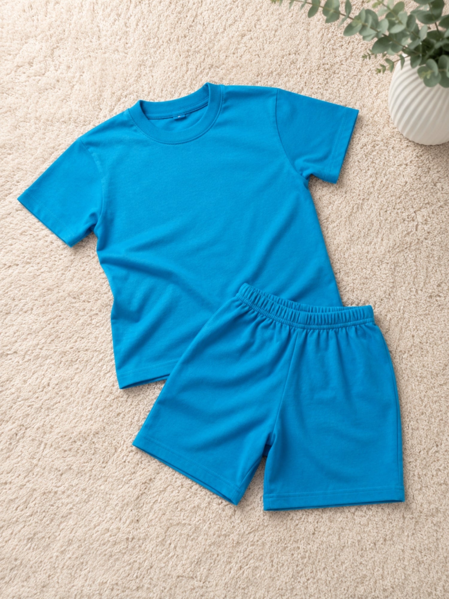 Honu Comfort Terno Unisex Kids Tshirt and Shorts Terno for Kid Boy Kids Terno for Boys 100% Cotton